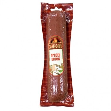 DRY SALAMI FRESH 420GR VACUUM HANOVE "EKOMES" PRICE PER PCS.