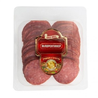 FLORENTINER SALAMI SLICE PLATE ~200GR "EKOMES" PRICE PER KG.