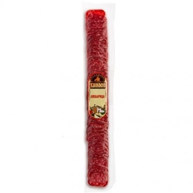 AMBARITSA SALAMI SLICE HANOVE 120GR "EKOMES" PRICE PER PCS.