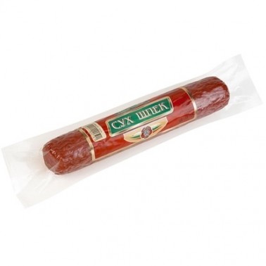 DRY SALAMI LARDED SHORT VACUUM "ELITMES" PRICE PER KG.