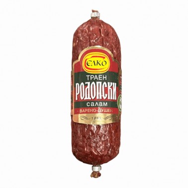 DRY SALAMI LARDED RHODOPE "ELKO" PRICE PER KG.