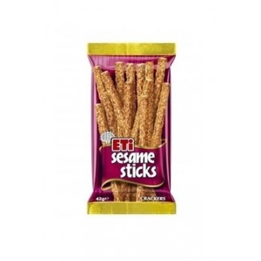 SALTY STICKS SESAME 42GR "ETI" 20PCS IN PACK, PRICE PER PCS.