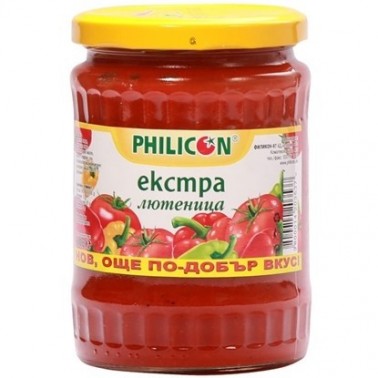 LYUTENITSA 600GR EXTRA "PHILICON" 6PCS IN BOX, PRICE PER PCS.