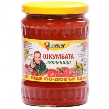 LYUTENITSA 580GR SHKUMBATA "PHILICON" PRICE PER PCS.
