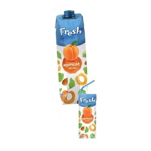JUICE APRICOT 1L "PHILICON" 12PCS IN BOX, PRICE PER PCS.