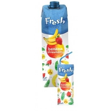 NECTAR STRAWBERRY-BANANA 250ML "PHILICON" PRICE PER PCS.