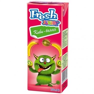 JUICE KIWI - BANANA JUNIOR 250ML "PHILICON" PRICE PER PCS.
