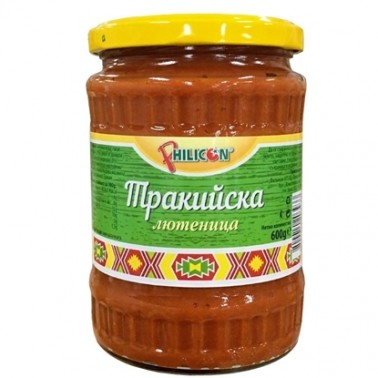 LYUTENITSA 600GR TRAKIJSKA "PHILICON" 6PCS IN BOX, PRICE PER PCS.