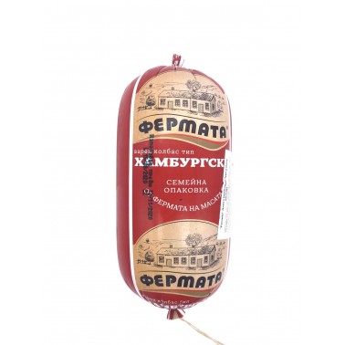 BOILED SALAMI, HAMBURG 750gr "FERMATA" 12PCS IN BOX, PRICE PER PCS.