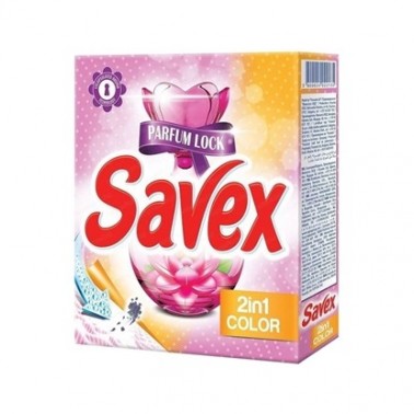 DETERGENT FABRIC WASH SAVEX 2IN1 COLOR 300GR "FICOSOTA" PRICE PER PCS.