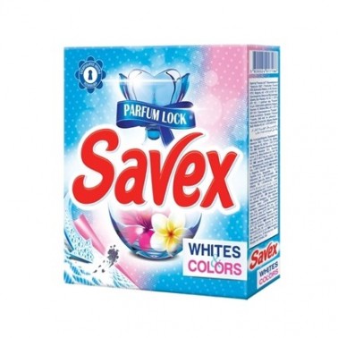 DETERGENT FABRIC WASH SAVEX WHITE&COLOR 300GR "FICOSOTA" PRICE PER PCS.