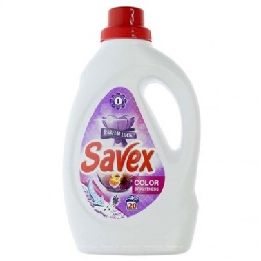 DETERGENT FABRIC WASH SAVEX PARFUME LOCK COLOR PURPLE 1.3L "FICOSOTA" PRICE PER PCS.