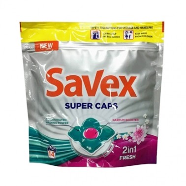 SAVEX CAPS 2IN1 FRESH "FICOSOTA" 14PCS IN PACK, PRICE PER PACK