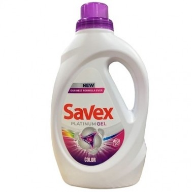 DETERGENT FABRIC WASH SAVEX PLATINUM COLOR GEL 990ML "FICOSOTA" PRICE PER PCS.