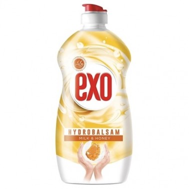 DISHWASHING SOAP EXO HYDROBALSAM MILK&HONEY YELLOW 400ML "FICOSOTA" PRICE PER PCS.