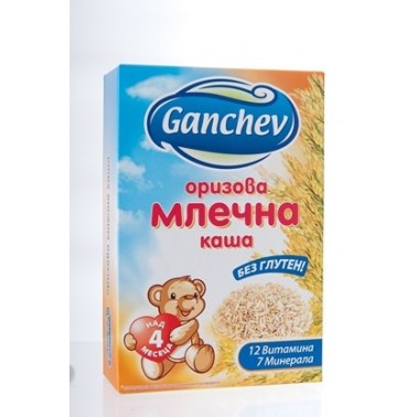 RICE MILK MUSH 200GR "GANCHEV" PRICE PER PCS.