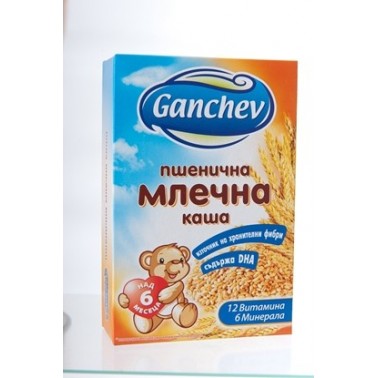 WHEAT MUSH WITH OMEGA 3 200GR "GANCHEV" PRICE PER PCS.