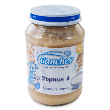 MILK MUSH CEREALS 8 200GR "GANCHEV" PRICE PER PCS.