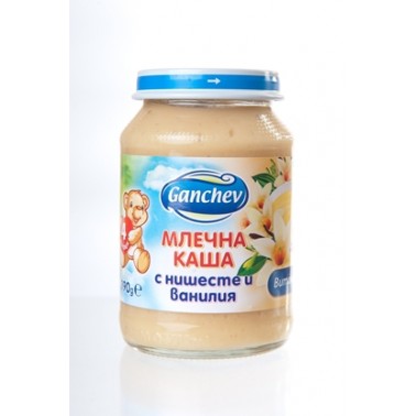 MILK MUSH WITH STARCH AND VANILLA 190GR "GANCHEV" PRICE PER PCS.