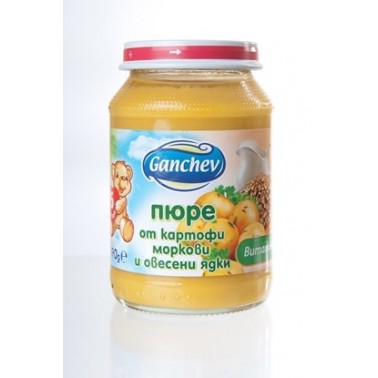 MASH POTATO, CARROT, OAT NUTS 190GR "GANCHEV" PRICE PER PCS.