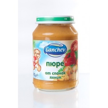 MASH SPINACH STEW 190GR "GANCHEV" PRICE PER PCS.