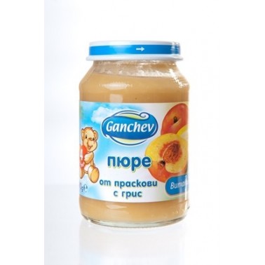 MASH PEACHES WITH GREAMS 190GR "GANCHEV" PRICE PER PCS.