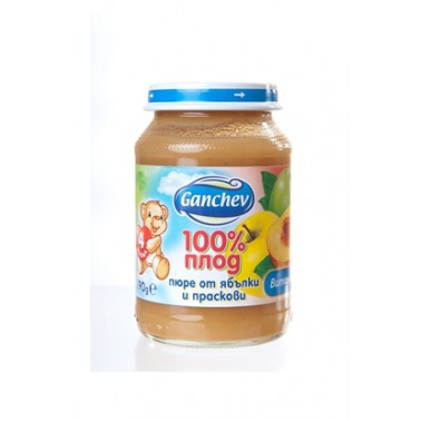 MASH APPLES AND PEACHES 190ML "GANCHEV" PRICE PER PCS.