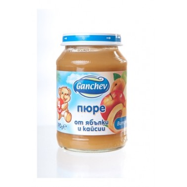 MASH APPLES AND APRICOTS 190GR "GANCHEV" PRICE PER PCS.