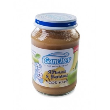MASH APPLE AND BANANA 190GR "GANCHEV" PRICE PER PCS.