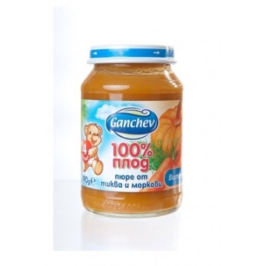 MASH PUMPKIN AND CARROTS 190GR "GANCHEV" PRICE PER PCS.