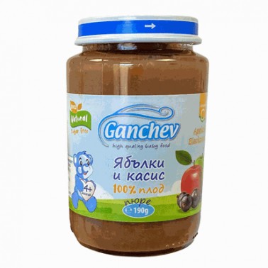 MASH APPLE AND BLACK CURRANT 190GR "GANCHEV" 6PCS IN BOX, PRICE PER PCS.