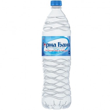 MINERAL WATER 1.5L "GORNA BANIA" 6PCS IN PACK, PRICE PER PCS.
