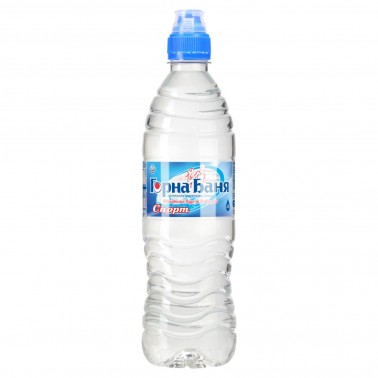 MINERAL WATER 0.75L SPORTCAP "GORNA BANIA" 6PCS IN PACK, PRICE PER PCS.