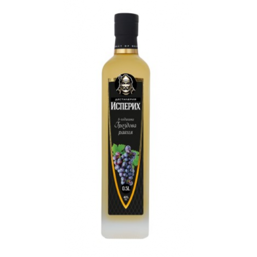 RAKIYA GRAPE 5 YEARS AGED 0.5L 40% "ISPERIH" 6PCS IN PACK, PRICE PER PCS.