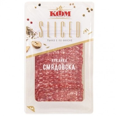 LUKANKA SMYADOVSKA SLICE 80GR "KFM" PRICE PER PCS.