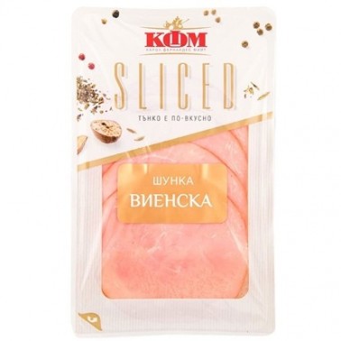 VIENNA HAM SLICE 160GR "KFM" PRICE PER PCS.
