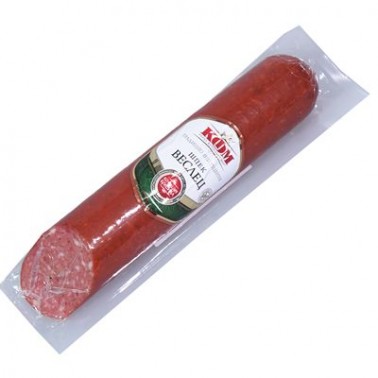 LARDED SALAMI VESLETS 350GR "KFM" PRICE PER PCS.