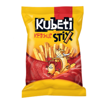 KUBETI STIX KETCHUP 20GR "KUBETI", 26PCS IN BOX, PRICE PER PCS.