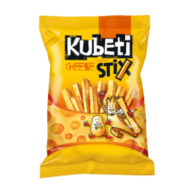 KUBETI STIX CHEESE 20GR "KUBETI", 27PCS IN BOX, PRICE PER PCS.
