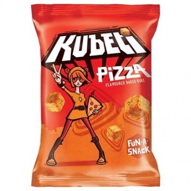 KUBETI PIZZA 35GR "KUBETI", 24PCS IN BOX, PRICE PER PCS.