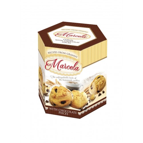 HOMEMADE COOKIES MARCHELA CHOCOLATE 250GR "KARIBU" PRICE PER PCS.