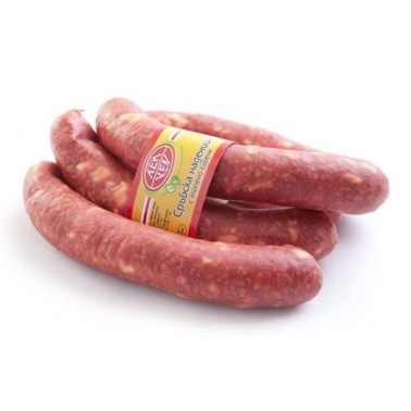 SERBIAN SAUSAGE WITH MELTED CHEESE "KEN" PRICE PER KG.