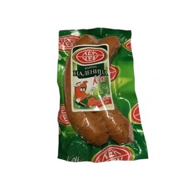BOILED SAUSAGE VACUUM 390GR "KEN" PRICE PER PCS.