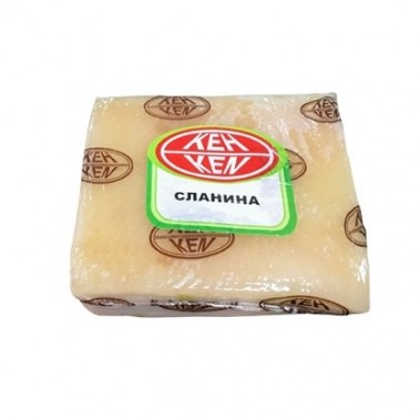 SALTED PORKFAT VACUUM" KEN" PRICE PER KG.