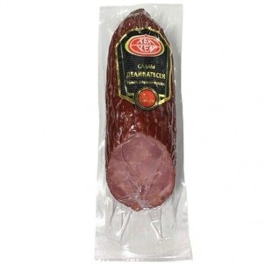 SALAMI DELICACY BLACK STICKER 300GR "KEN" PRICE PER PCS.