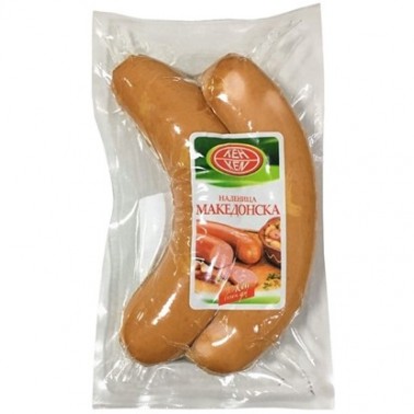 MACEDONIAN SAUSAGE VACUUM 390GR "KEN" PRICE PER PCS.