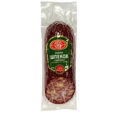 SALAMI LARDED WITH CHEESE 300GR "KEN" PRICE PER PCS.