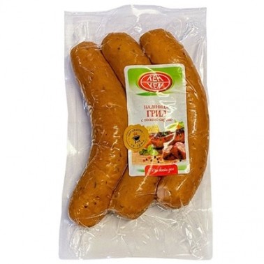 GRILL SAUSAGE WITH MELTED CHEESE 390GR "KEN" PRICE PER PCS.