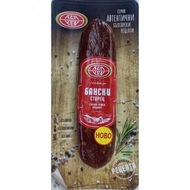 BANSKI STARETZ SAUSAGE, VACUUM 180gr "KEN" PRICE PER PCS.