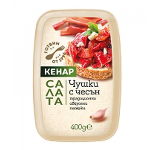 BAKED PEPPERS WITH GARLIC 400GR "KENAR" PRICE PER PCS.